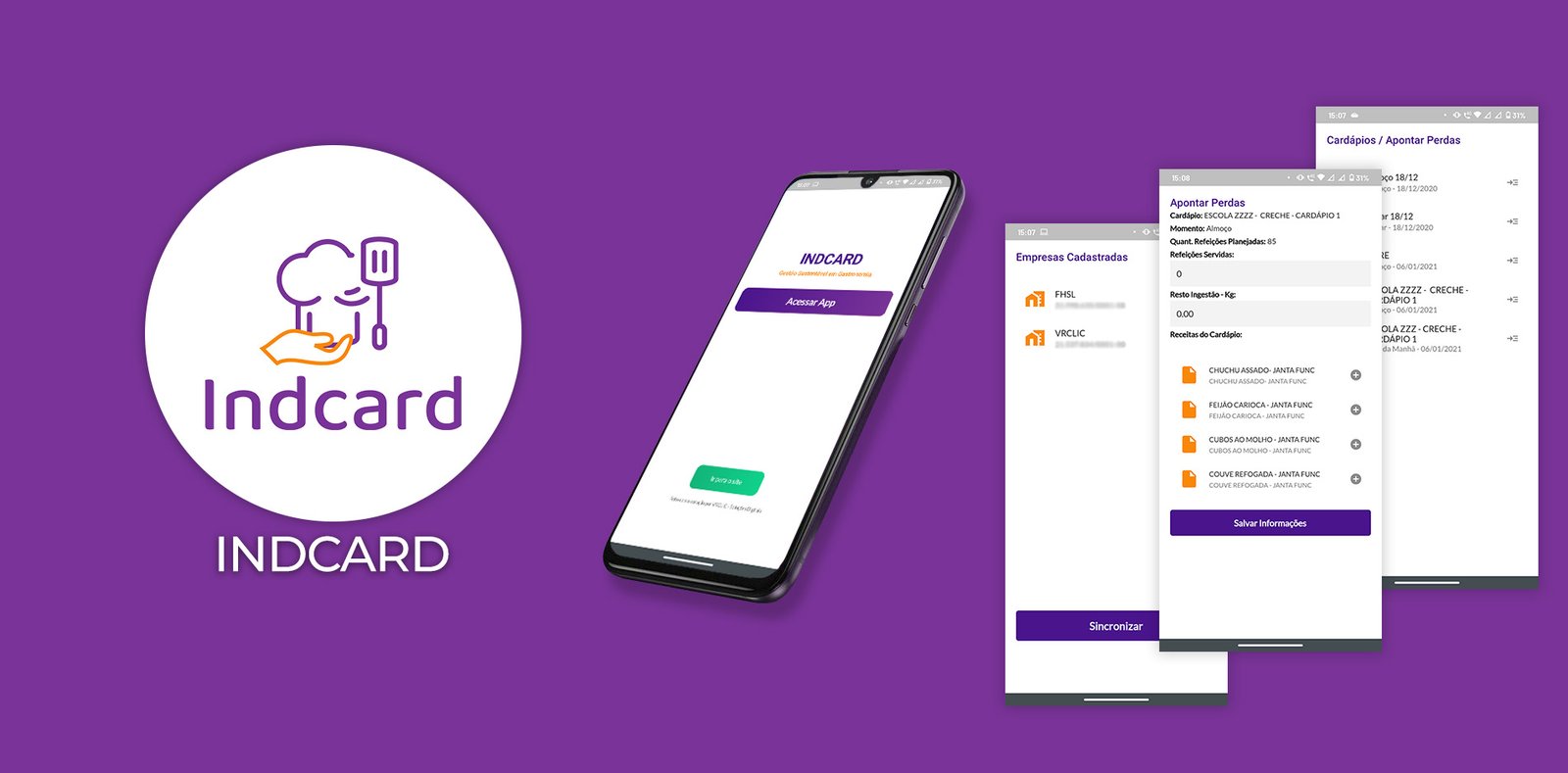 Aplicativo Indcard