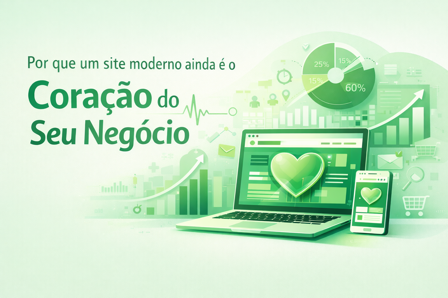 Por que um site moderno ainda é o Coração do Seu Negócio!